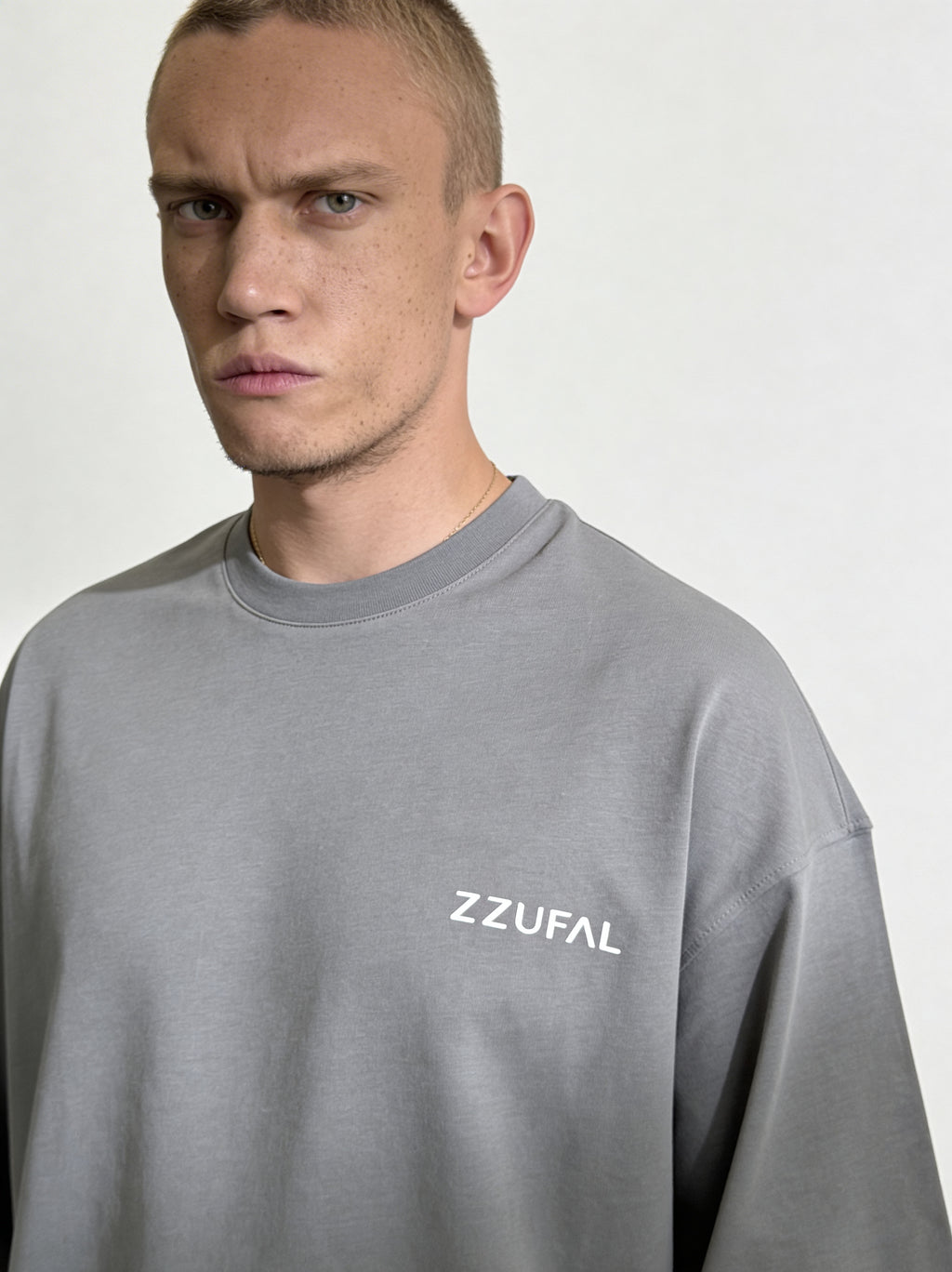 ZZUFAL - LOGO CORE FUME TEE - ZT002