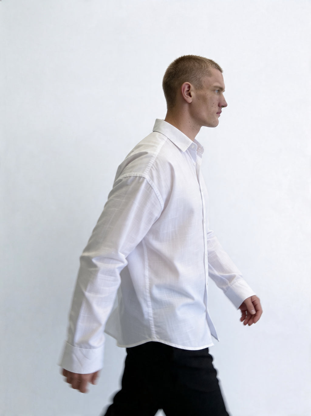 ZZUFAL - FRESH LINEN SHIRT WHITE - ZS001