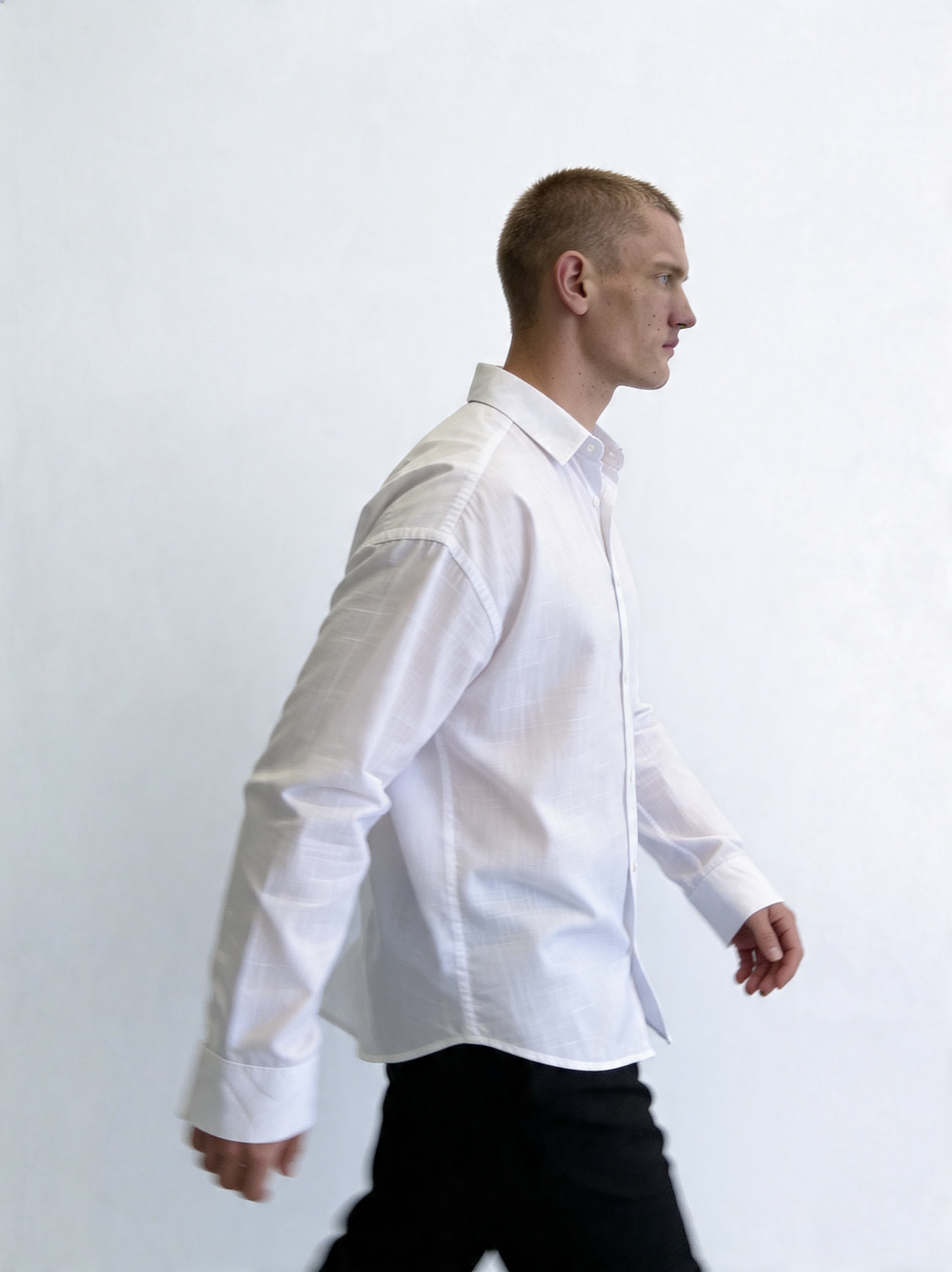 ZZUFAL - FRESH LINEN SHIRT WHITE - ZS001