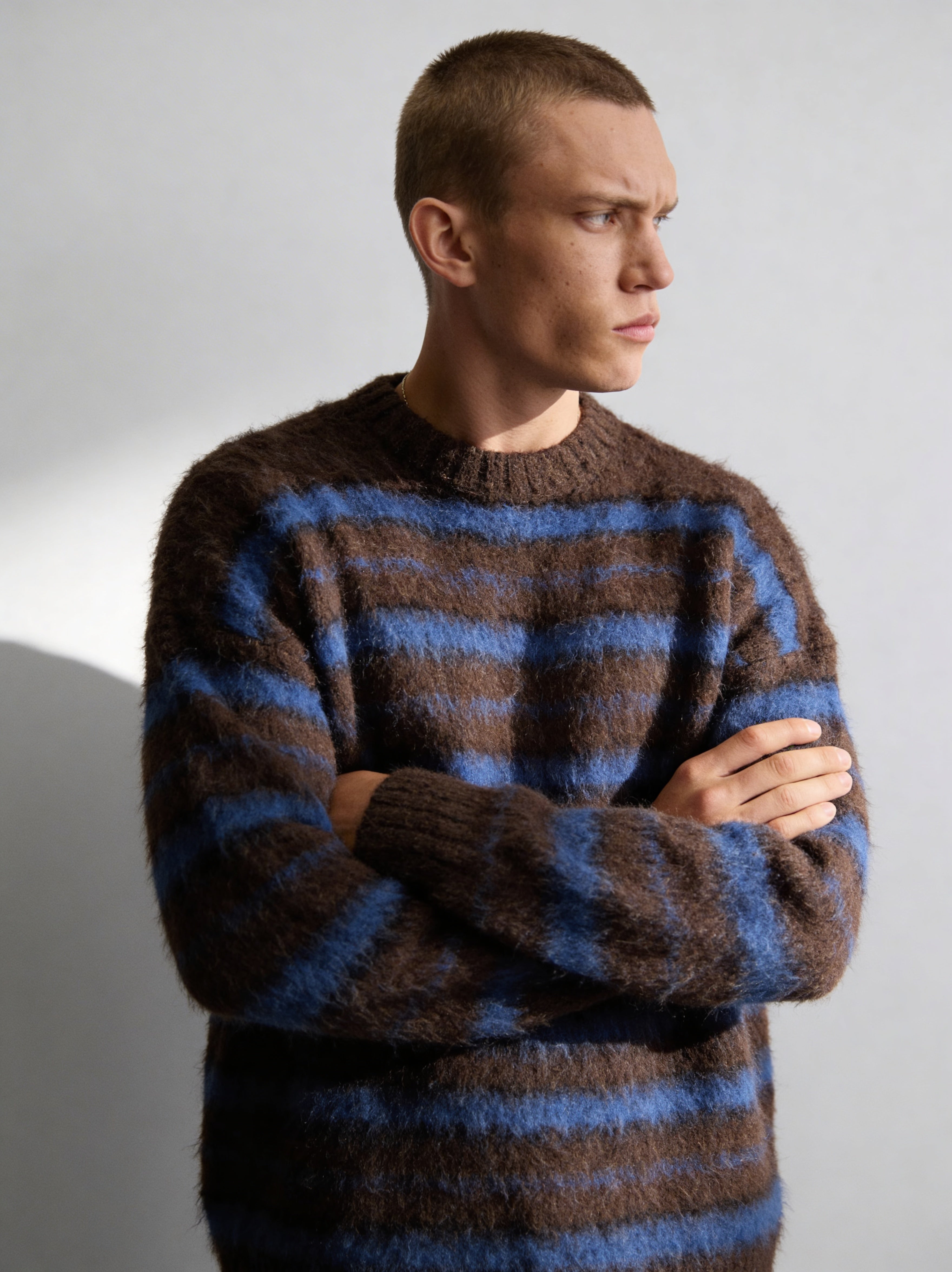 ZZUFAL - STRİPE FLOW KNİT - ZK001