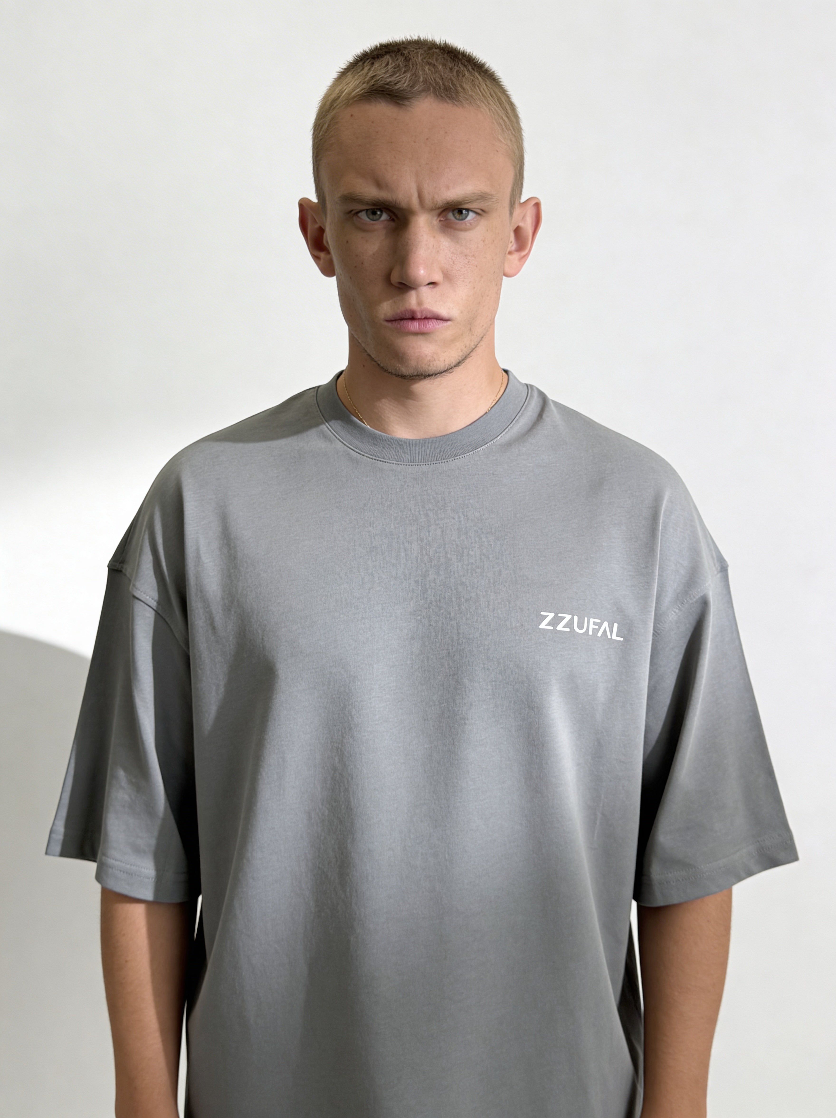 ZZUFAL - LOGO CORE FUME TEE - ZT002