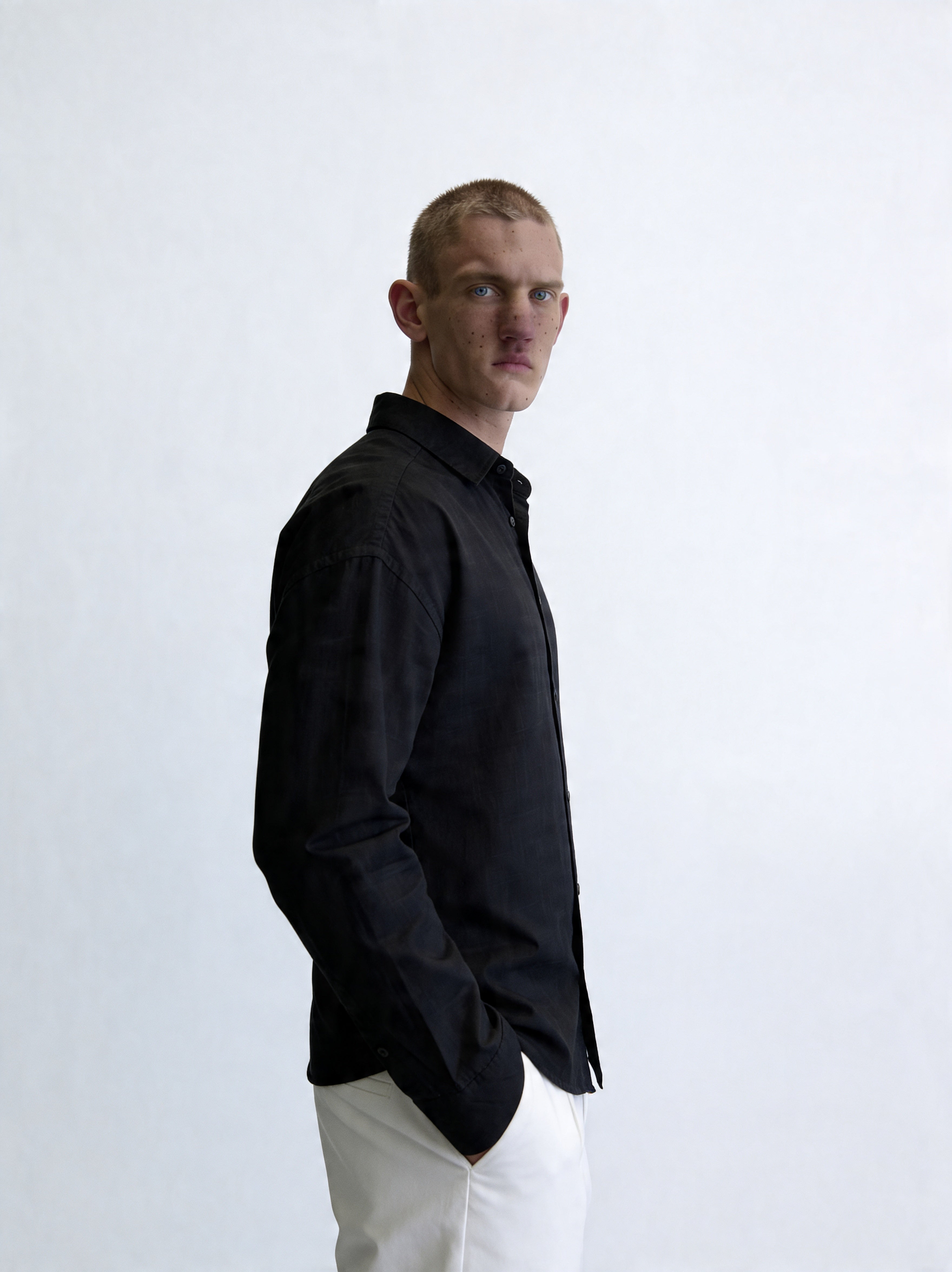 ZZUFAL - FRESH LINEN SHIRT - ZS002