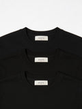 ZZUFAL - BASIC PREMIUM T-SHIRT BLACK - ZT013 (3’lü)