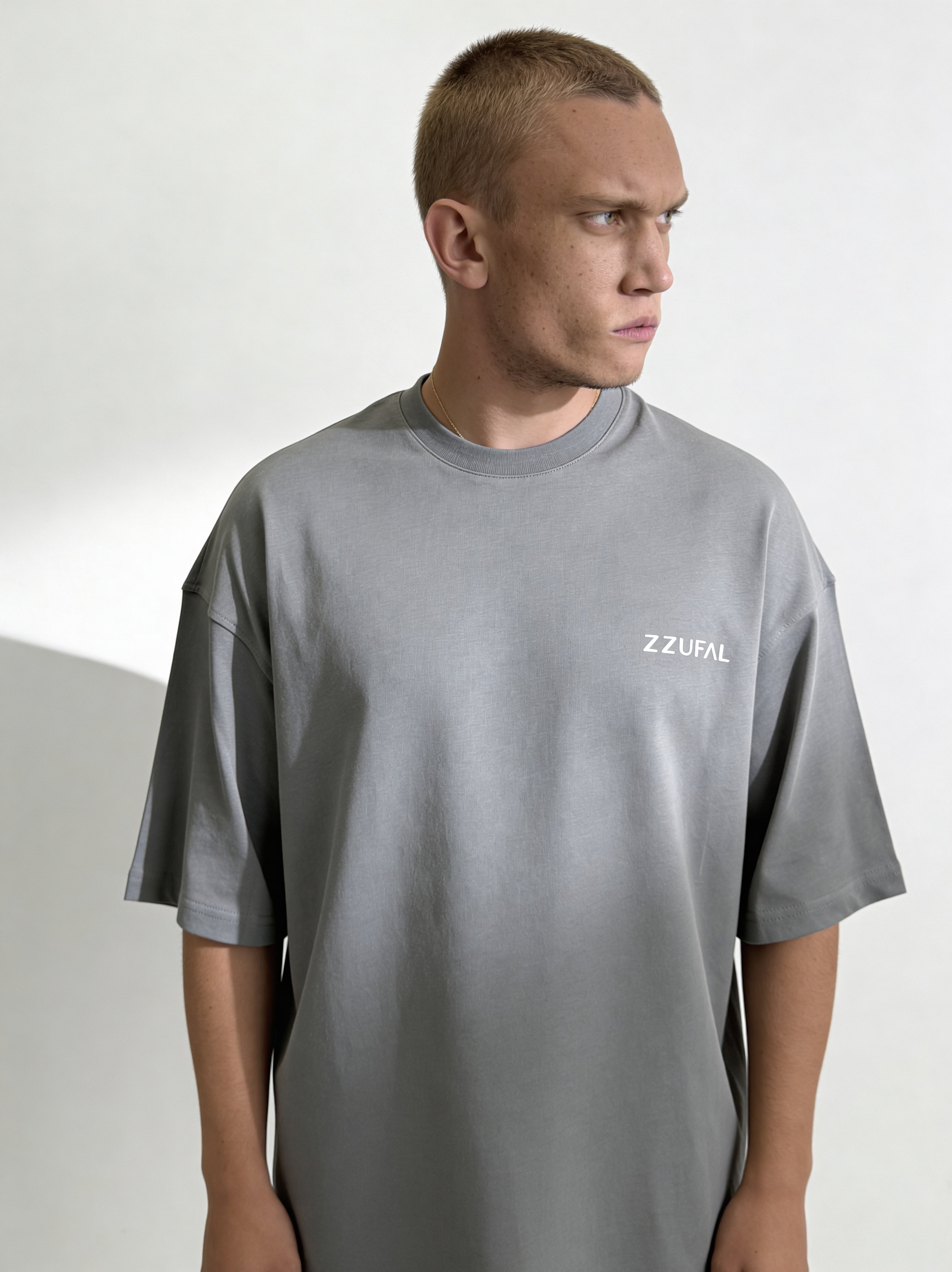 ZZUFAL - LOGO CORE FUME TEE - ZT002