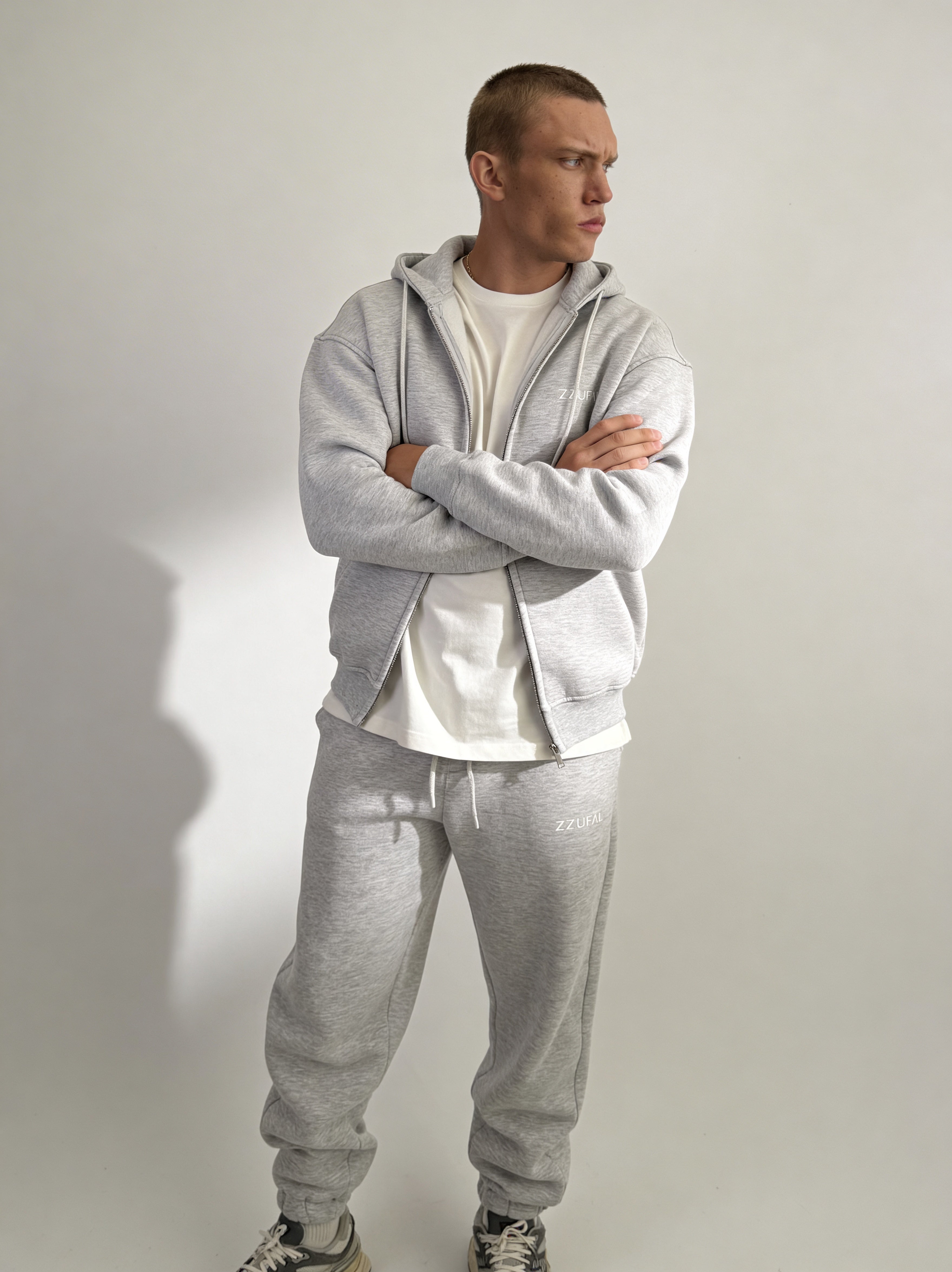 ZZUFAL - CORE JOGGER SWETPANT GRAY - ZP002