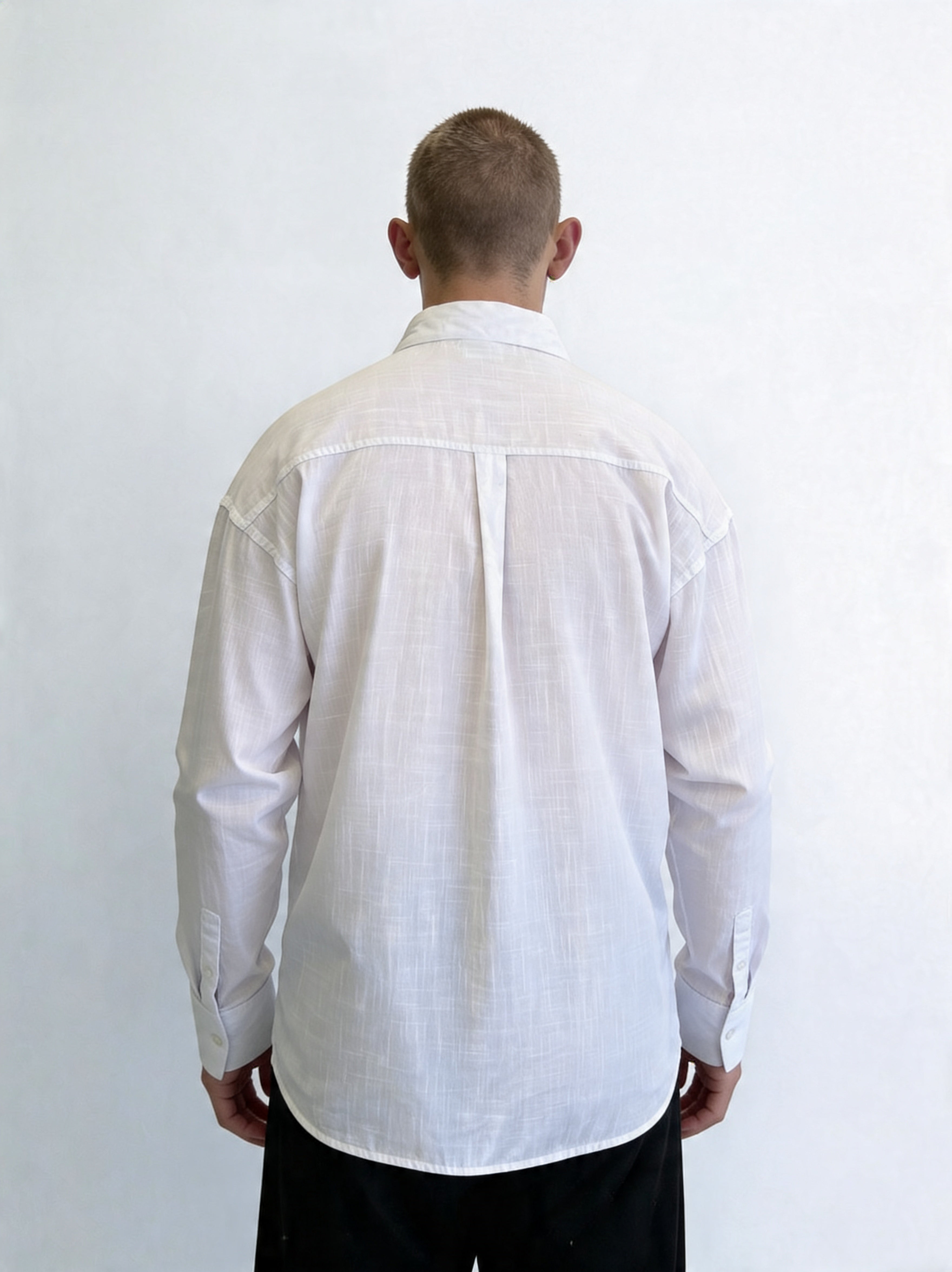 ZZUFAL - FRESH LINEN SHIRT WHITE - ZS001