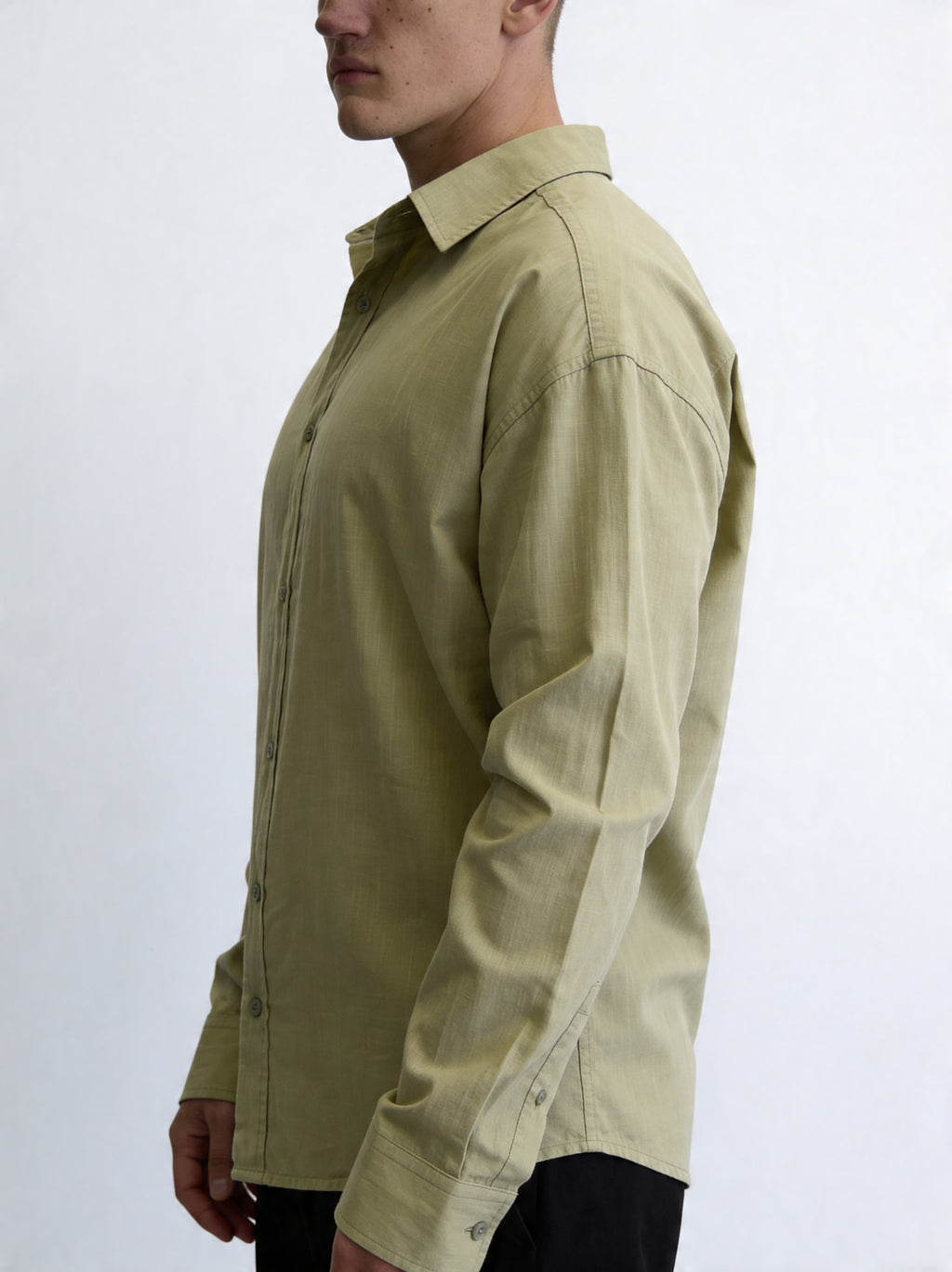 ZZUFAL - FRESH LINEN OLIVE GREEN - ZS003