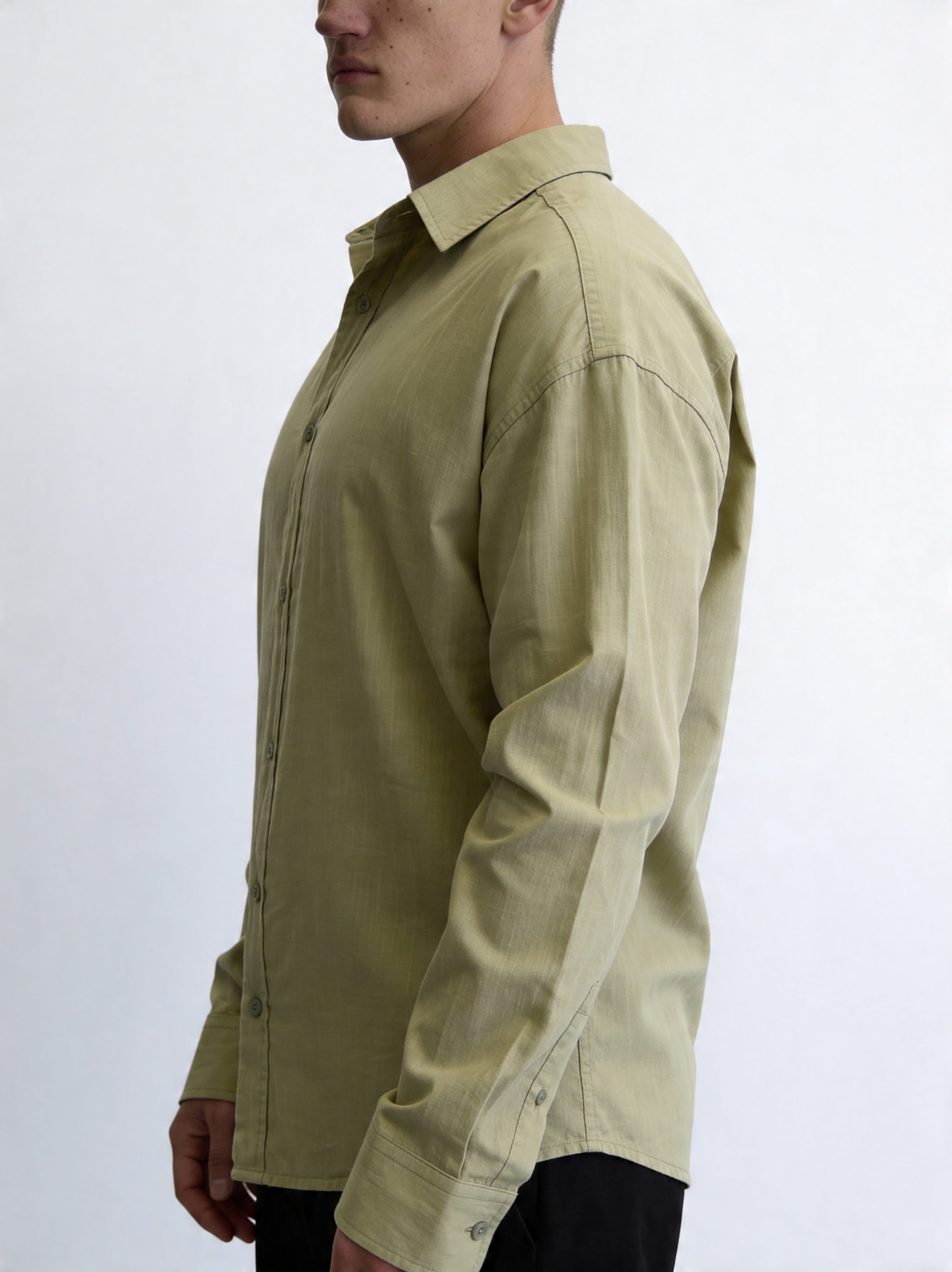ZZUFAL - FRESH LINEN OLIVE GREEN - ZS003