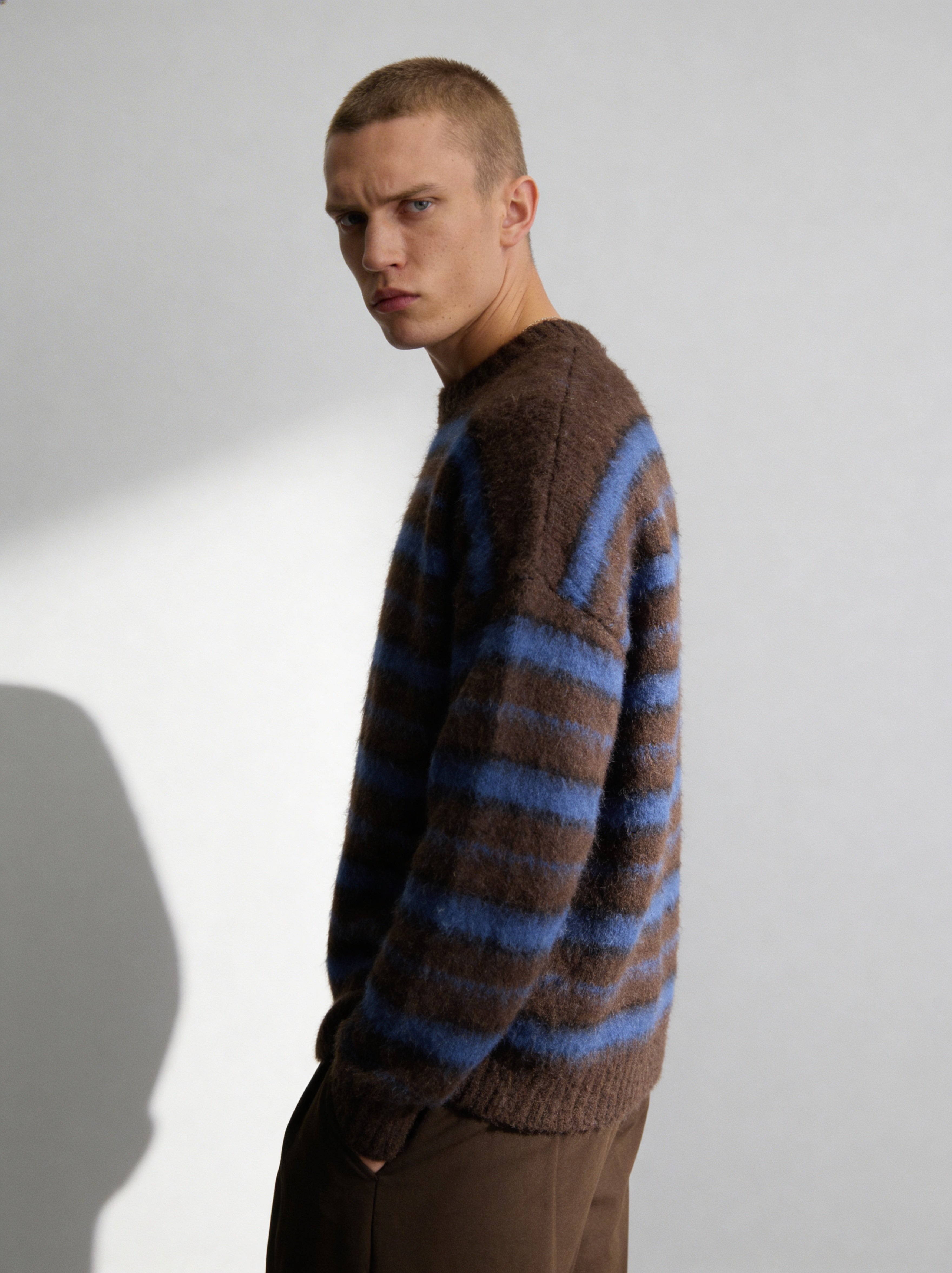 ZZUFAL - STRİPE FLOW KNİT - ZK001