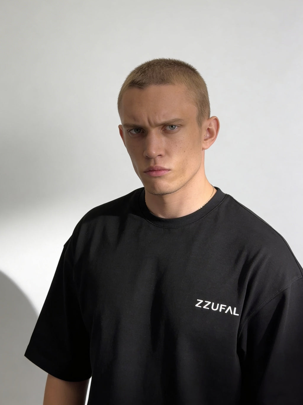 ZZUFAL - LOGO CORE BLACK TEE - ZT001
