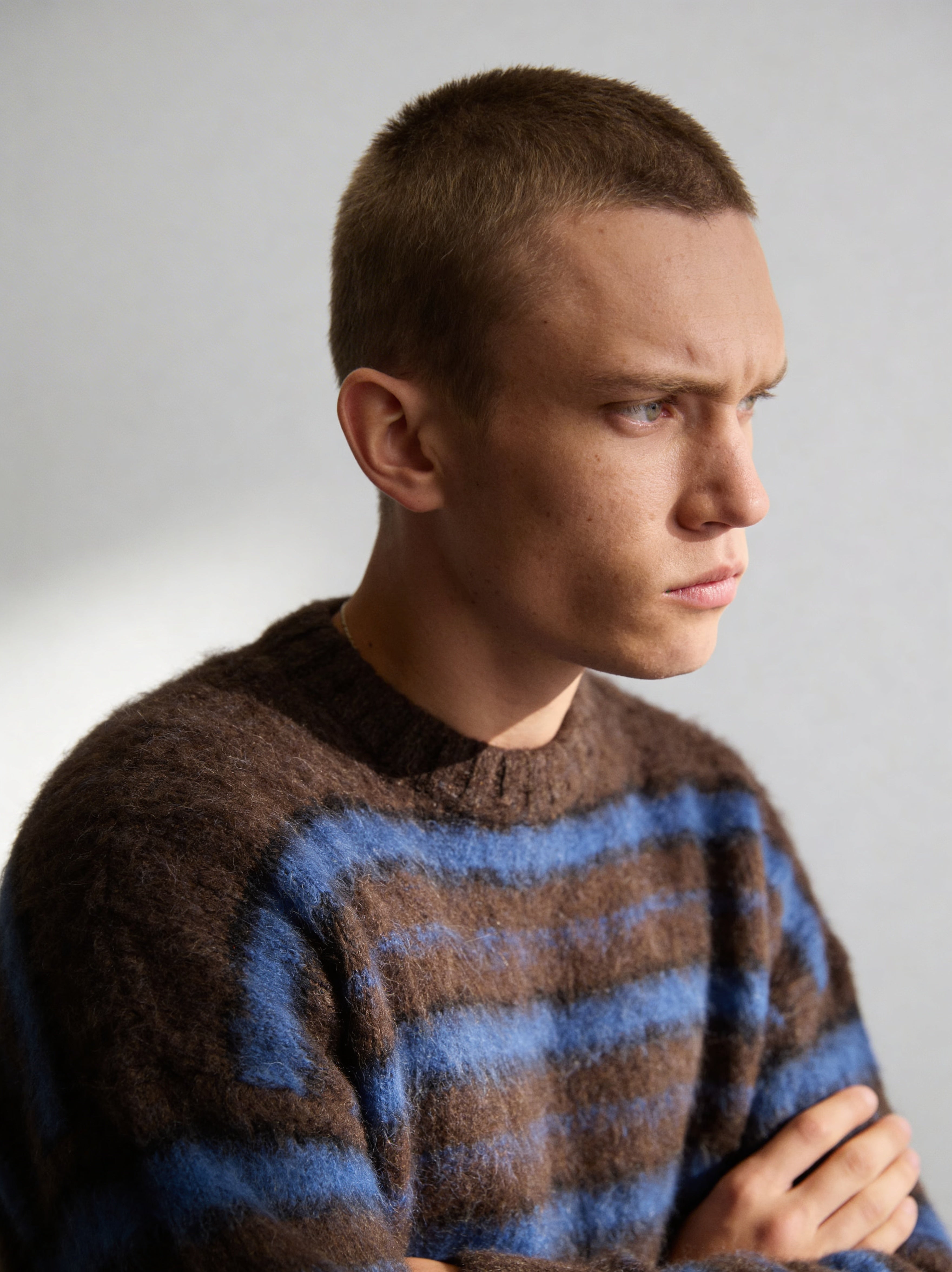 ZZUFAL - STRİPE FLOW KNİT - ZK001