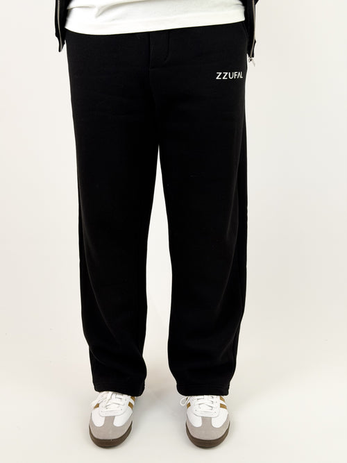 ZZUFAL - CORE BAGGY SWEATPANT BLACK  - ZP001