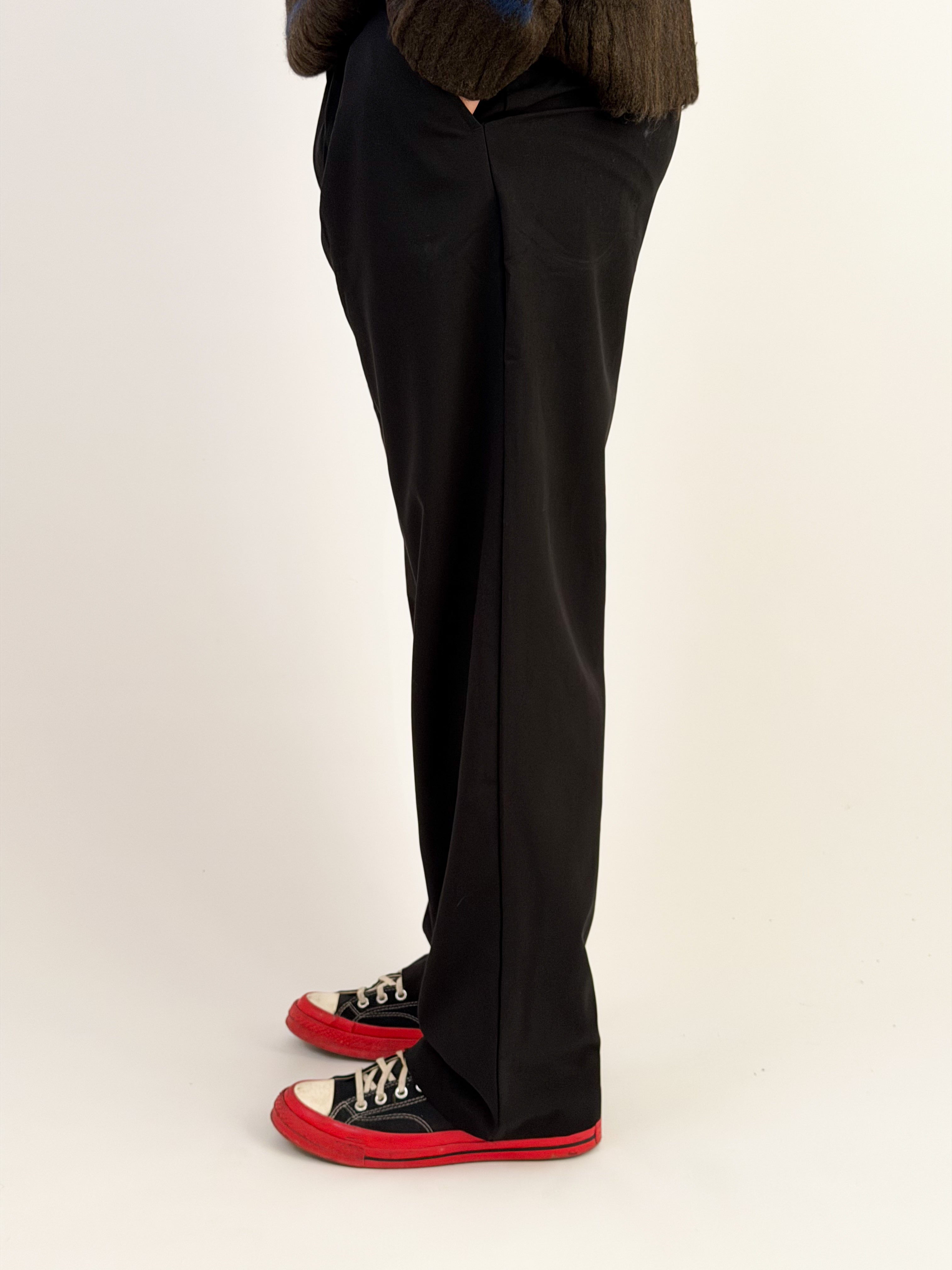 ZZUFAL - CORE FLOW PANT BLACK - ZF001