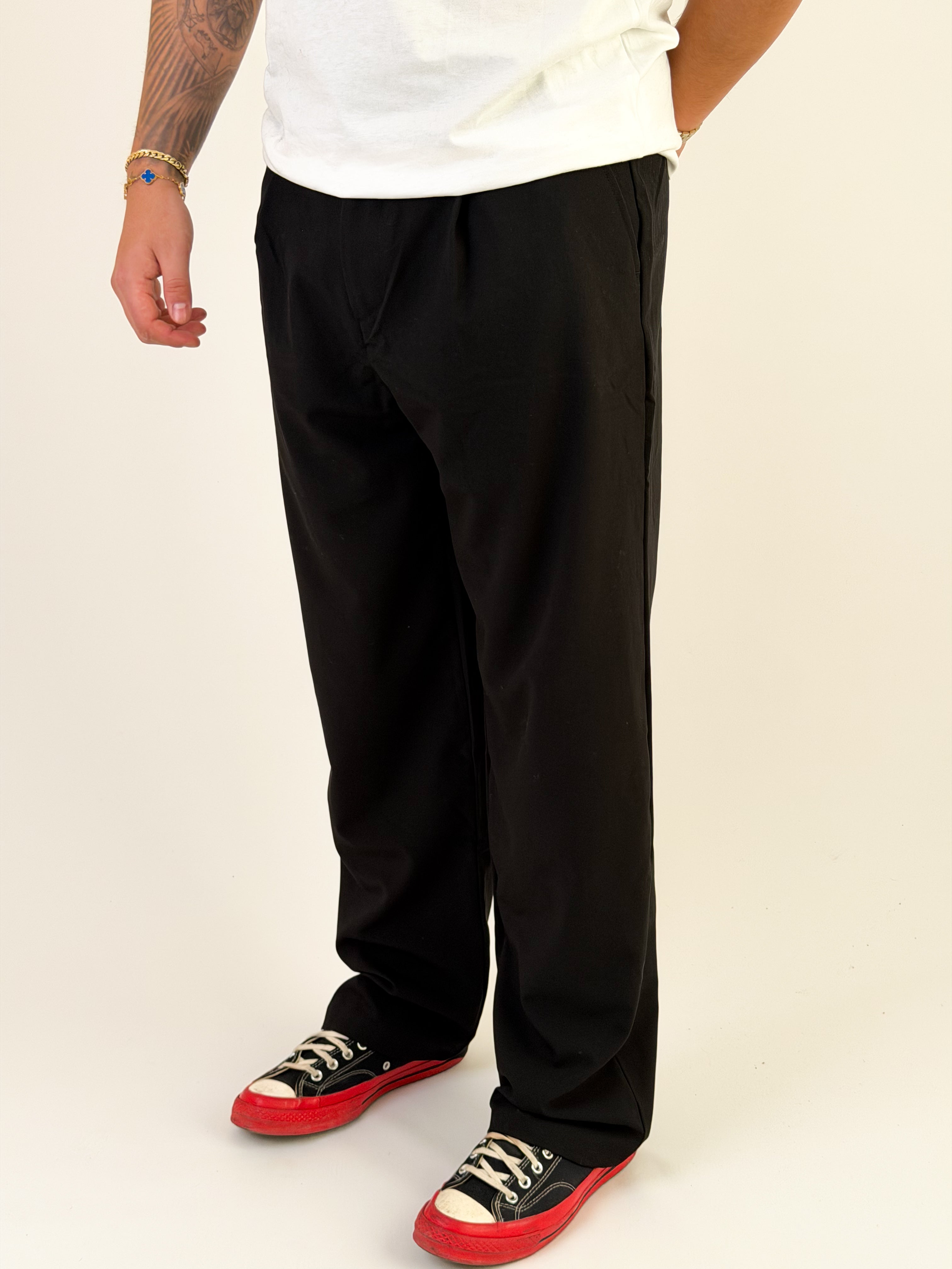 ZZUFAL - CORE FLOW PANT BLACK - ZF001