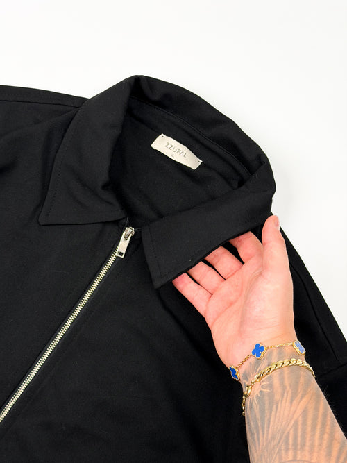 ZZUFAL - CLEAN ZIP JACKET - ZJ001
