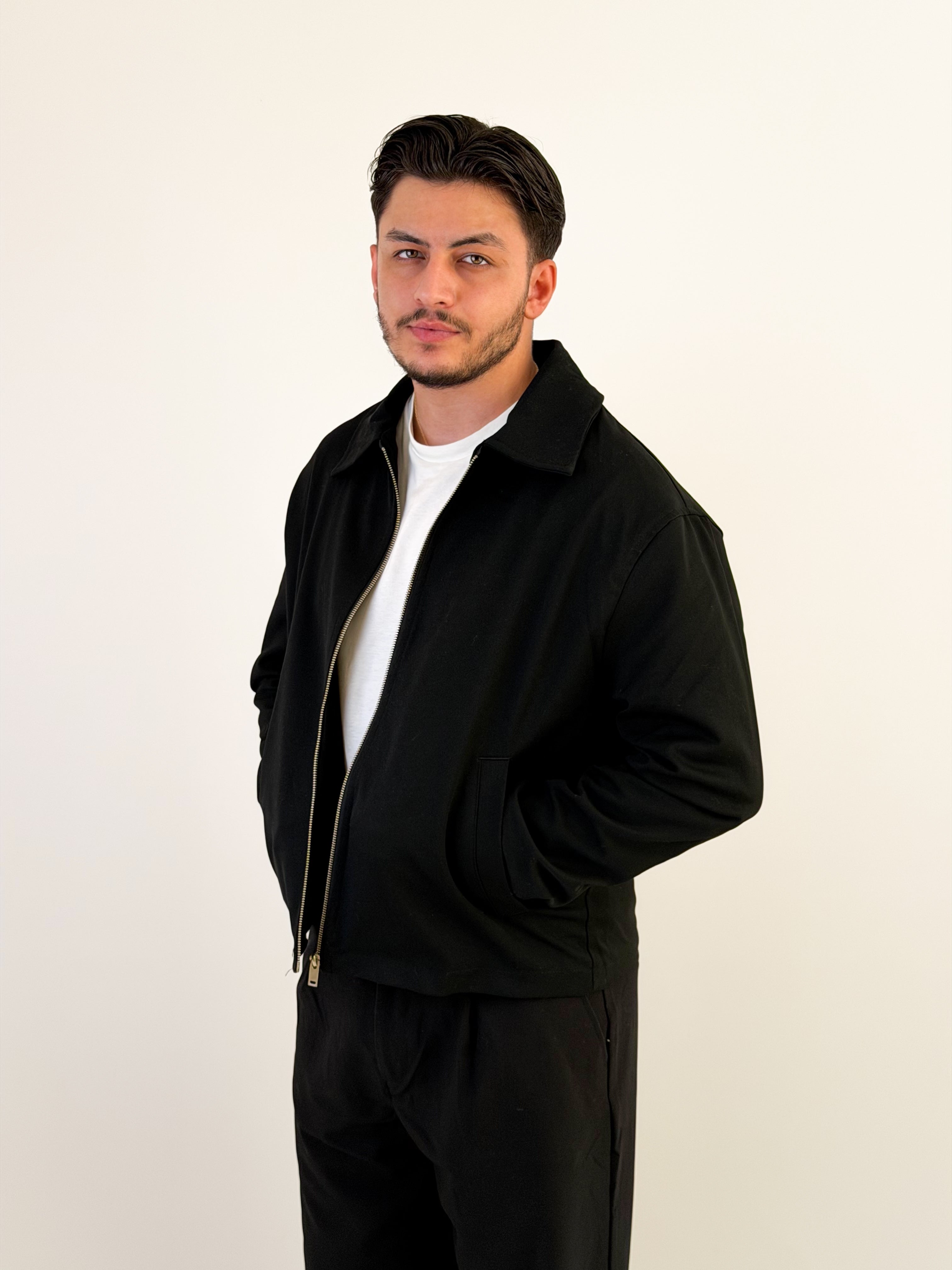 ZZUFAL - CLEAN ZIP JACKET - ZJ001