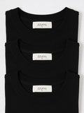 ZZUFAL - REGULAR FIT COTTON BLACK - ZT017 (3'lü)