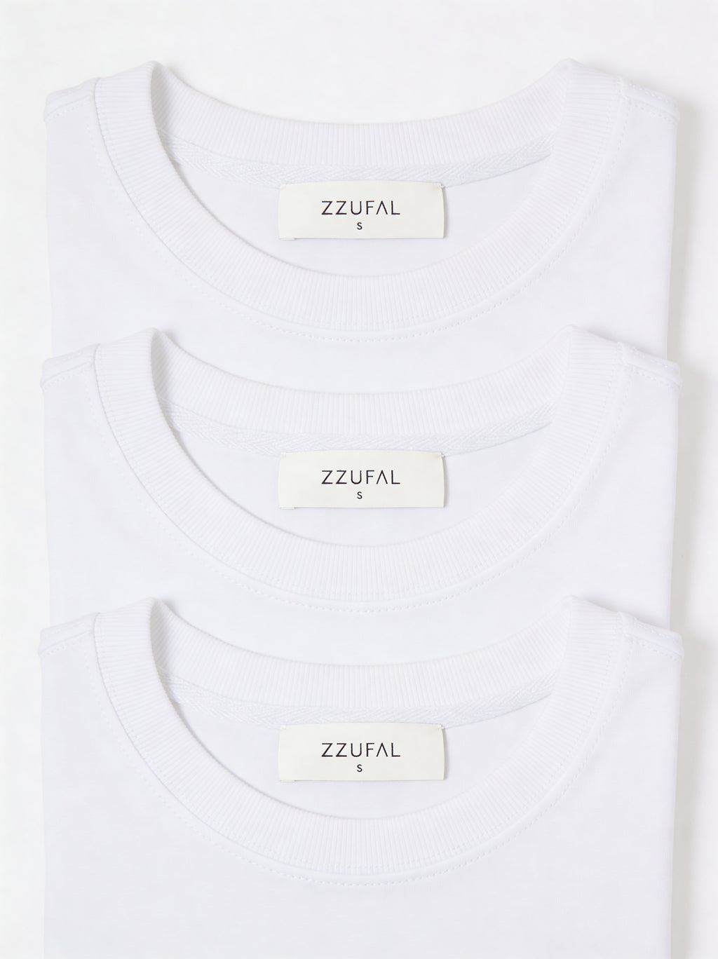ZZUFAL - REGULAR FIT COTTON WHITE - ZT018 (3'lü)